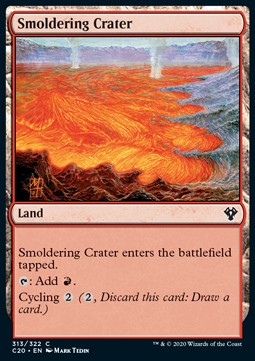 Smoldering Crater C20-313 Common Near Mint Englisch