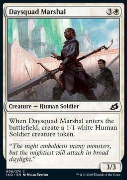 Marschall der Tagwache IKO-8 Common Near Mint Deutsch