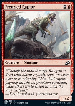 Tobsüchtiger Raptor IKO-120 Common Near Mint Deutsch