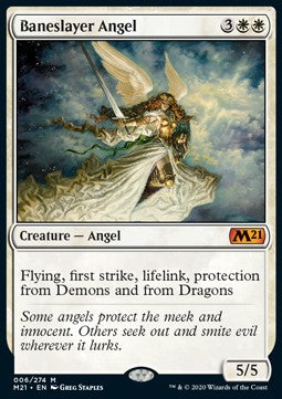 Baneslayer Angel M21-6 Mythic Near Mint Englisch