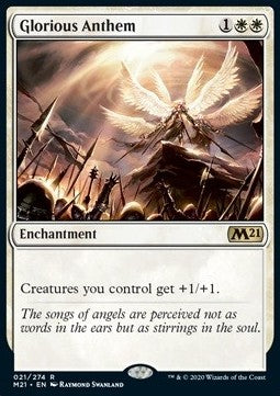 Glorious Anthem M21-21 Rare Near Mint Englisch