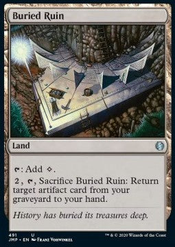 Buried Ruin JMP-491 Uncommon Near Mint Englisch