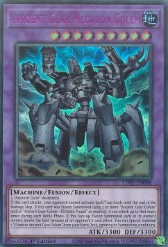 Antiker Antriebs-Megaton-Golem (V.3) LDS1-088 Ultra Rare Good Deutsch 1. Auflage