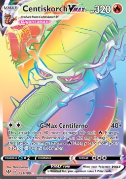 Infernopod VMAX DAA-191 Secret Rare Excellent Deutsch