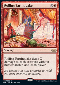 Rolling Earthquake 2XM-142 Rare Excellent Englisch