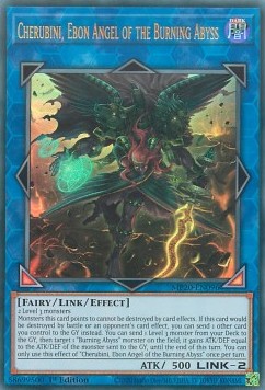 Cherubini, schwarzer Engel des Brennenden Abgrunds MP20-096 Ultra Rare Excellent Deutsch 1. Auflage