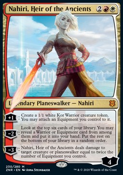 Nahiri, Heir of the Ancients ZNR-230 Mythic Excellent Englisch