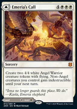 Emeria's Call // Emeria, Shattered Skyclave ZNR-12 Mythic Near Mint Englisch