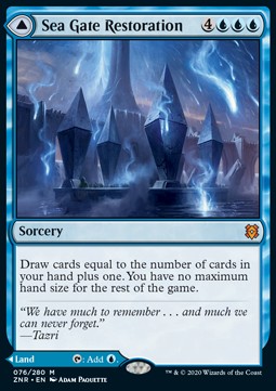 Sea Gate Restoration // Sea Gate, Reborn ZNR-76 Mythic Poor Englisch