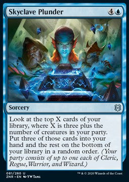 Skyclave Plunder ZNR-81 Uncommon Excellent Englisch
