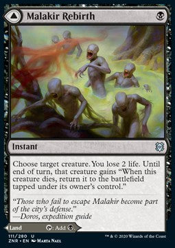 Malakir Rebirth // Malakir Mire ZNR-111 Uncommon Near Mint Englisch