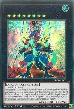Galaxieaugen-Cipher-Drache (V.2) DLCS-125 Ultra Rare Near Mint Deutsch 1. Auflage