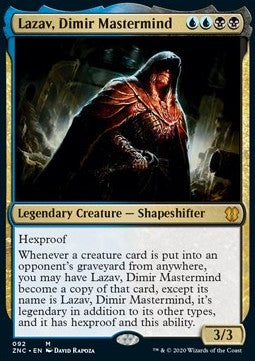 Lazav, Dimir-Drahtzieher ZNC-92 Mythic Excellent Deutsch