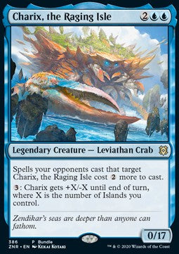 Charix, die tobende Insel (V.3) PZNR-386 Rare Excellent Deutsch Foil