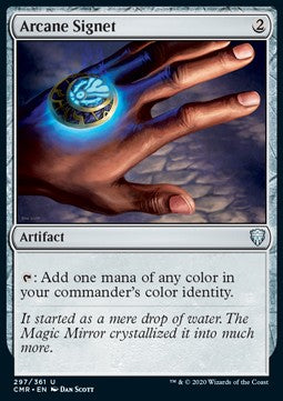 Arcane Signet CMR-297 Uncommon Near Mint Englisch