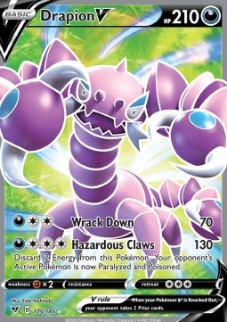 Drapion V VIV-175 Ultra Rare Near Mint Englisch
