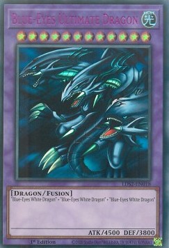 Blauäugiger ultimativer Drache (V.4) LDS2-018 Ultra Rare Near Mint Deutsch 1. Auflage