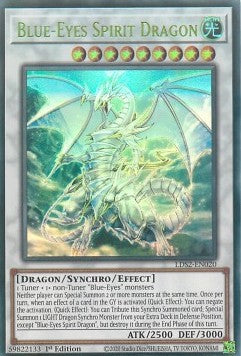 Blauäugiger Geisterdrache (V.3) LDS2-020 Ultra Rare Near Mint Deutsch 1. Auflage