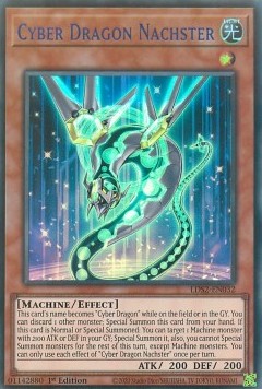 Cyber Drache Nächster (V.2) LDS2-032 Ultra Rare Near Mint Deutsch 1. Auflage