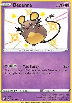Dedenne SHF-SV51 Secret Rare Near Mint Deutsch