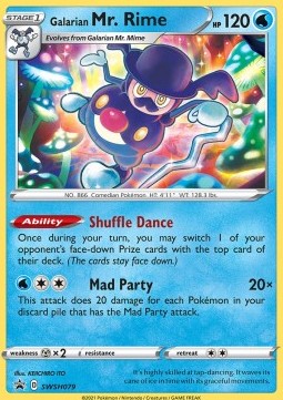 Galarian Mr. Rime SWSH-079 Promo Near Mint Englisch