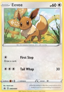 Eevee SWSH-095 Promo Excellent Englisch