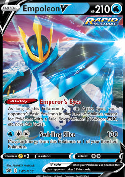 Empoleon V SWSH-108 Promo Excellent Englisch