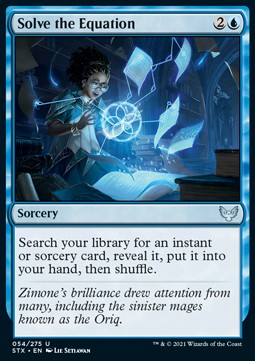 Solve the Equation STX-54 Uncommon Near Mint Englisch Foil