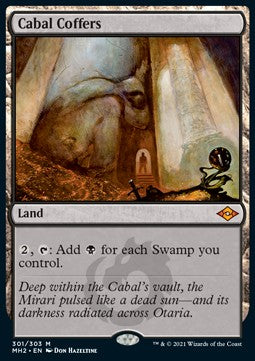 Cabal Coffers MH2-301 Mythic Excellent Englisch