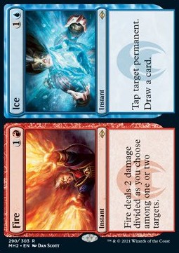 Fire // Ice MH2-290 Rare Excellent Englisch