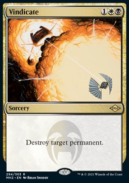 Vindicate MH2-294 Rare Good Englisch Foil