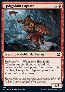 Hobgoblin-Anführerin AFR-148 Common Near Mint Deutsch