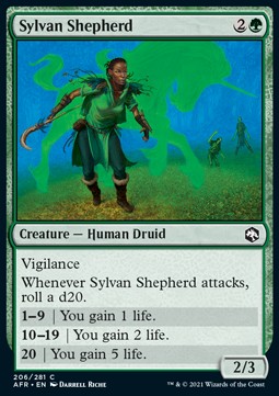 Sylvanische Hirtin AFR-206 Common Excellent Deutsch Foil
