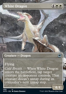 Weißer Drache XAFR-288 Uncommon Near Mint Deutsch