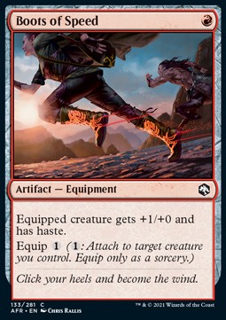 Stiefel der Geschwindigkeit AFR-133 Common Excellent Deutsch Foil