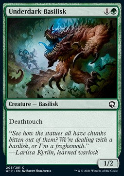 Unterreich-Basilisk AFR-208 Common Near Mint Deutsch