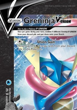 Greninja V-UNION SWSH-155 Promo Excellent Deutsch