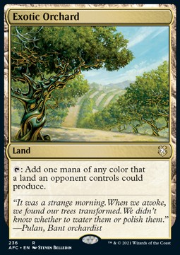 Exotic Orchard AFC-236 Rare Near Mint Englisch