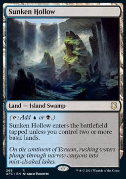 Sunken Hollow AFC-265 Rare Excellent Englisch