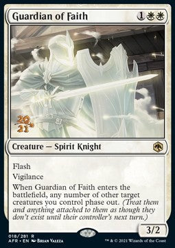 Guardian of Faith PAFR-18 Rare Excellent Englisch Foil