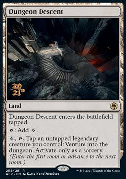 Dungeon Descent PAFR-255 Rare Good Englisch Foil