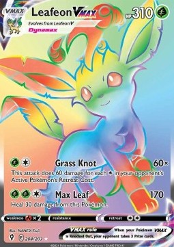 Folipurba VMAX EVS-204 Secret Rare Excellent Deutsch
