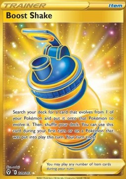 Boost Shake EVS-229 Secret Rare Near Mint Englisch
