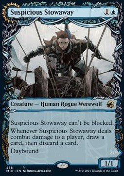 Suspicious Stowaway // Seafaring Werewolf XMID-288 Rare Good Deutsch