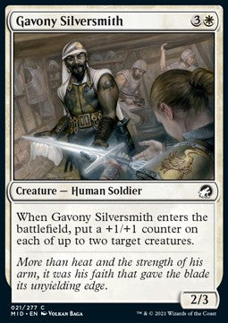 Gavony Silversmith MID-21 Common Near Mint Englisch
