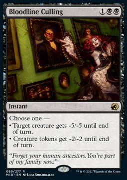 Bloodline Culling MID-89 Rare Near Mint Englisch