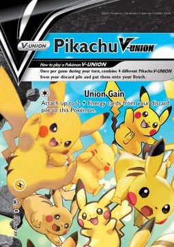 Pikachu V-UNION SWSH-139 Promo Good Deutsch