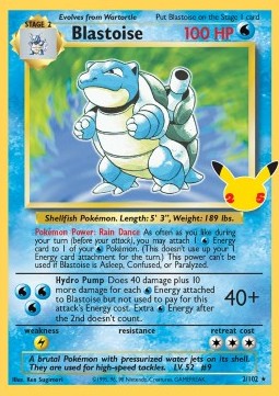 Turtok CEL-BS 2 Holo Rare Near Mint Deutsch