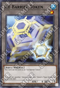 Ice Barrier Token OP17-026 Token Excellent Deutsch