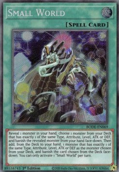 Miniaturwelt BODE-069 Secret Rare Excellent Deutsch 1. Auflage